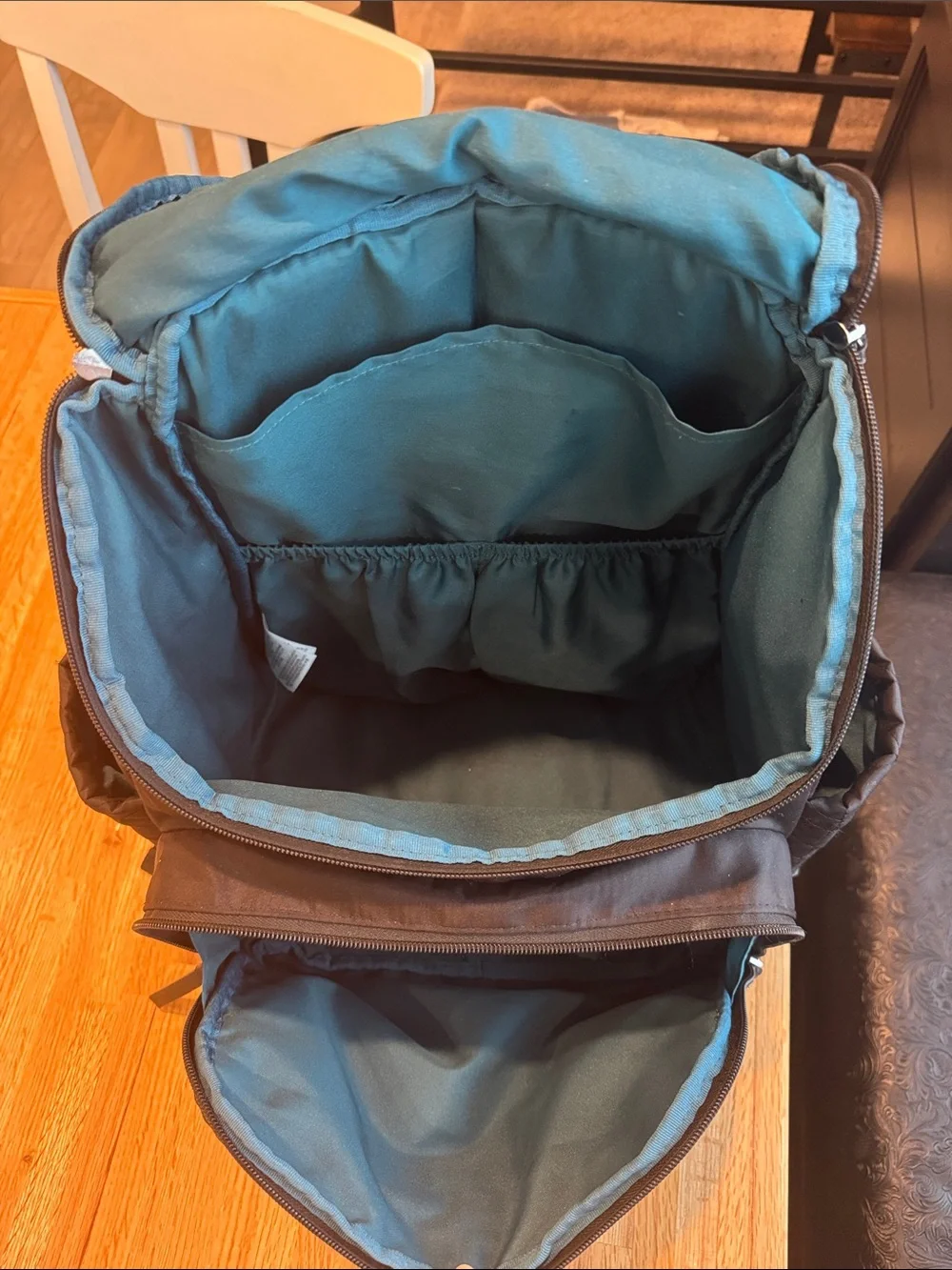 Skip Hop Quilted Black Diaper Bag/Backpack with tote & changing pad